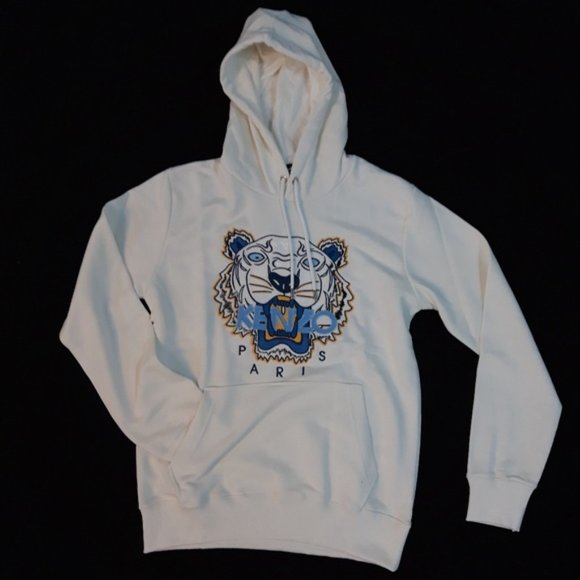 kenzo white sweatshirt mens
